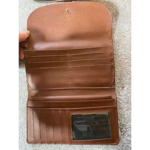 Vintage Esprit San Francisco Leather Crossbody Bag & Wallet Set - Picture 5 of 12